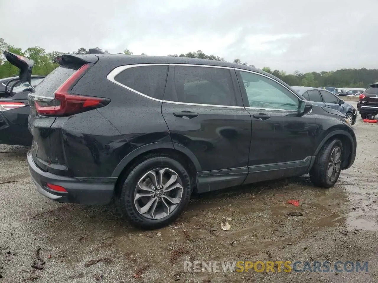3 Photograph of a damaged car 2HKRW1H84LH406683 HONDA CRV 2020