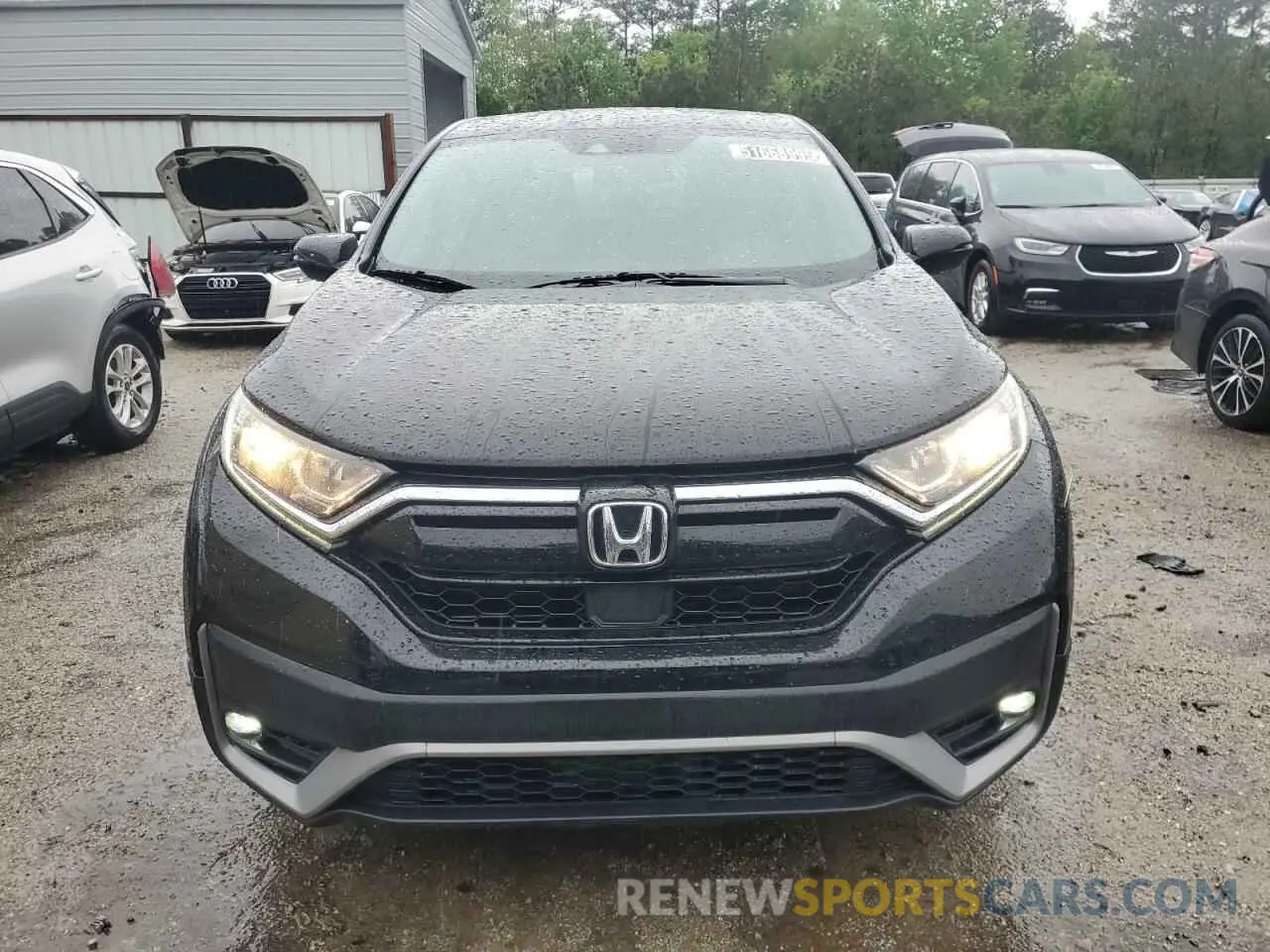 5 Photograph of a damaged car 2HKRW1H84LH406683 HONDA CRV 2020