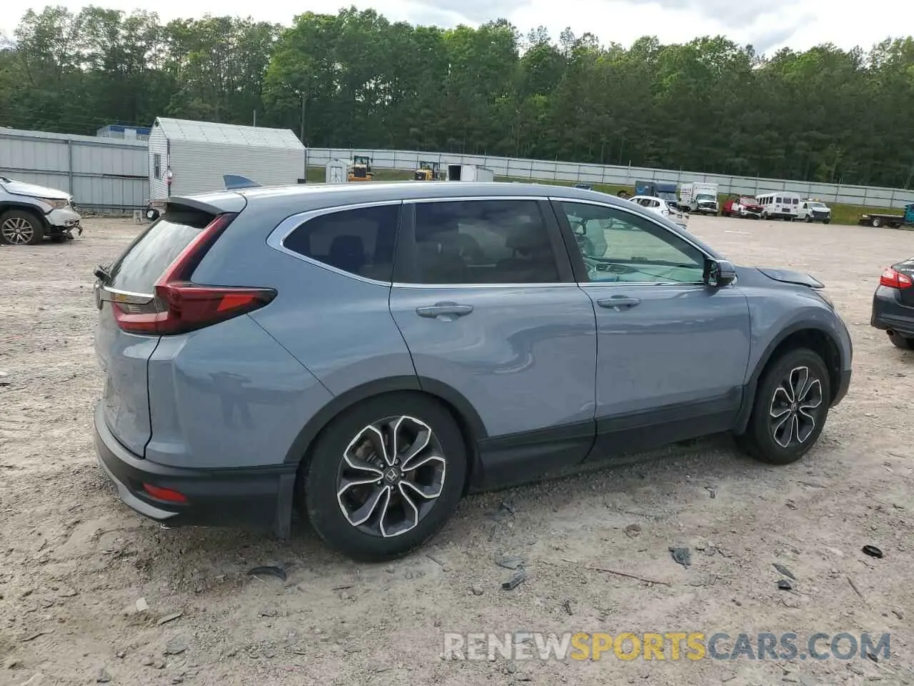 3 Photograph of a damaged car 2HKRW1H85LH404697 HONDA CRV 2020
