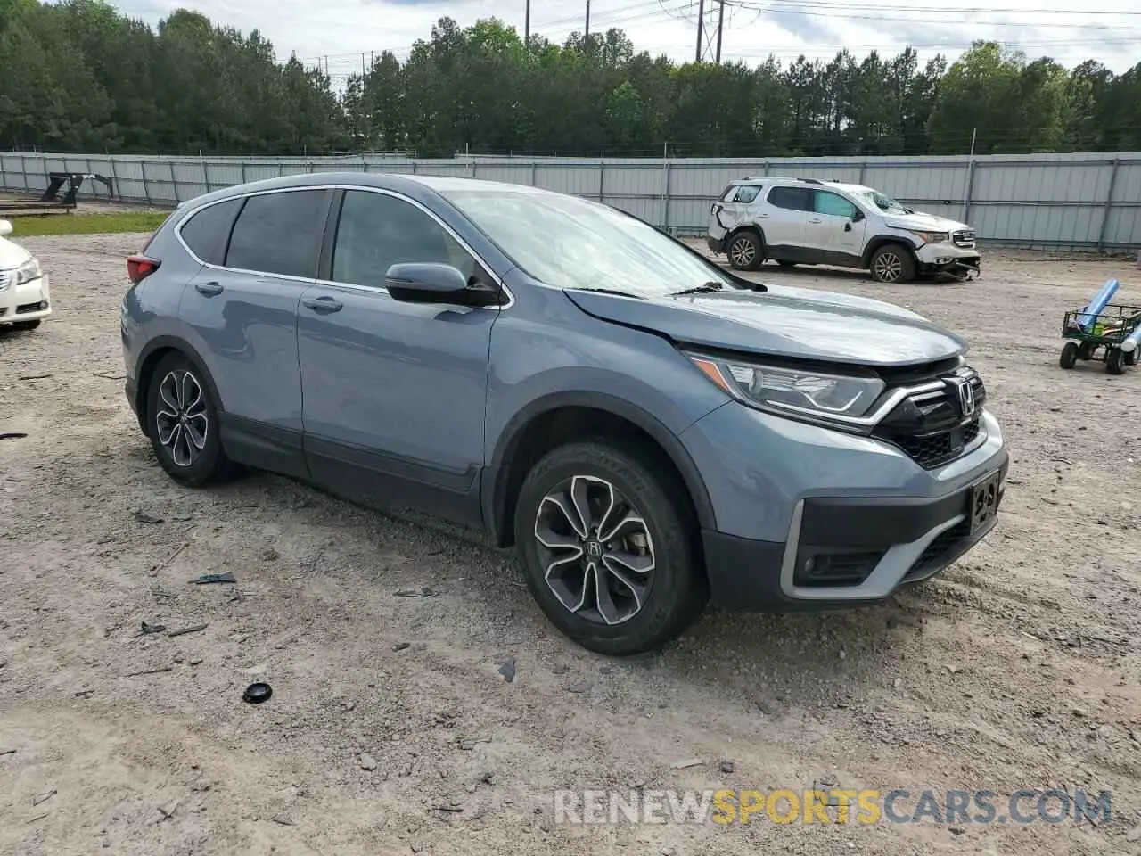 4 Photograph of a damaged car 2HKRW1H85LH404697 HONDA CRV 2020