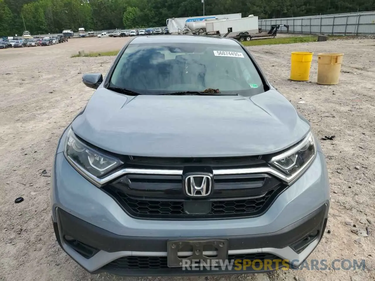 5 Photograph of a damaged car 2HKRW1H85LH404697 HONDA CRV 2020