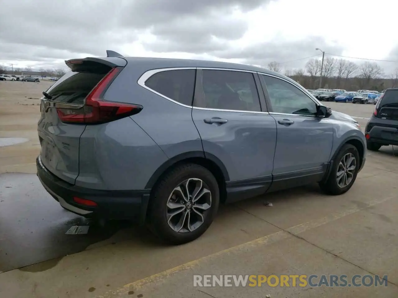 3 Photograph of a damaged car 2HKRW1H85LH405624 HONDA CRV 2020