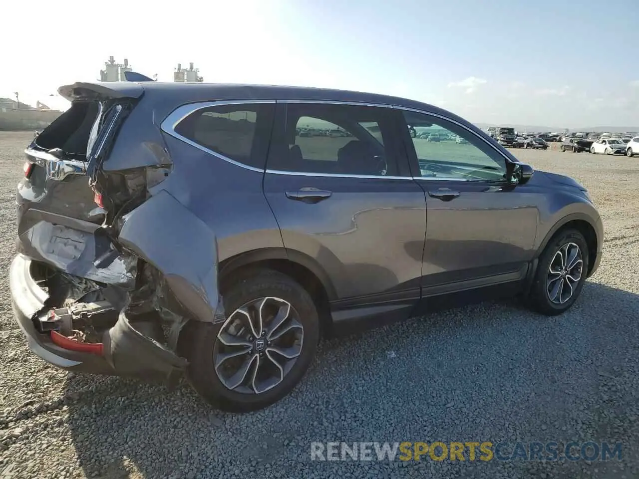 3 Photograph of a damaged car 2HKRW1H87LH428290 HONDA CRV 2020