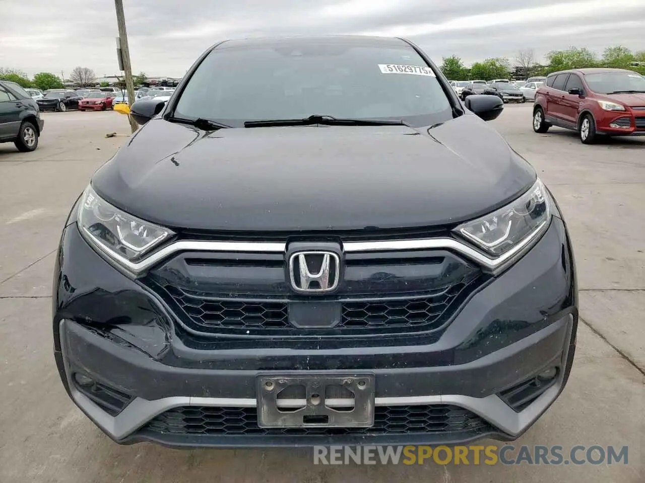 5 Photograph of a damaged car 2HKRW1H89LH425603 HONDA CRV 2020