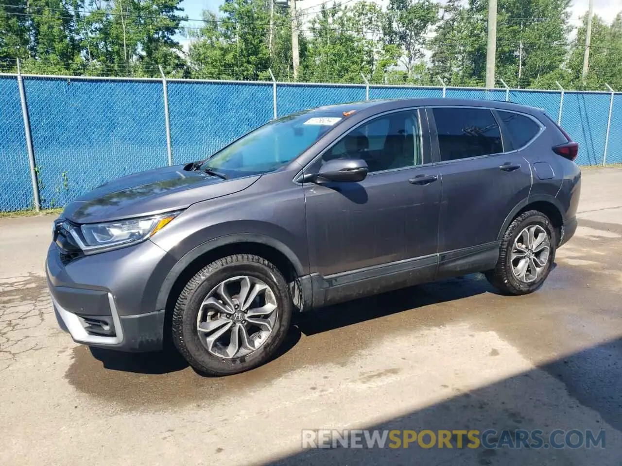 1 Photograph of a damaged car 2HKRW2G59LH601173 HONDA CRV 2020