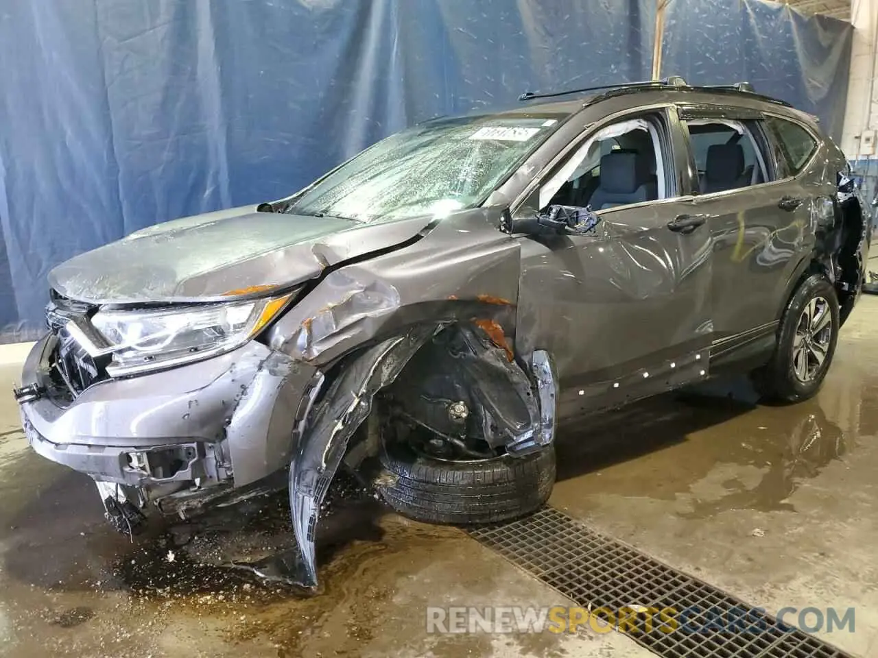 1 Photograph of a damaged car 2HKRW2H20LH634584 HONDA CRV 2020