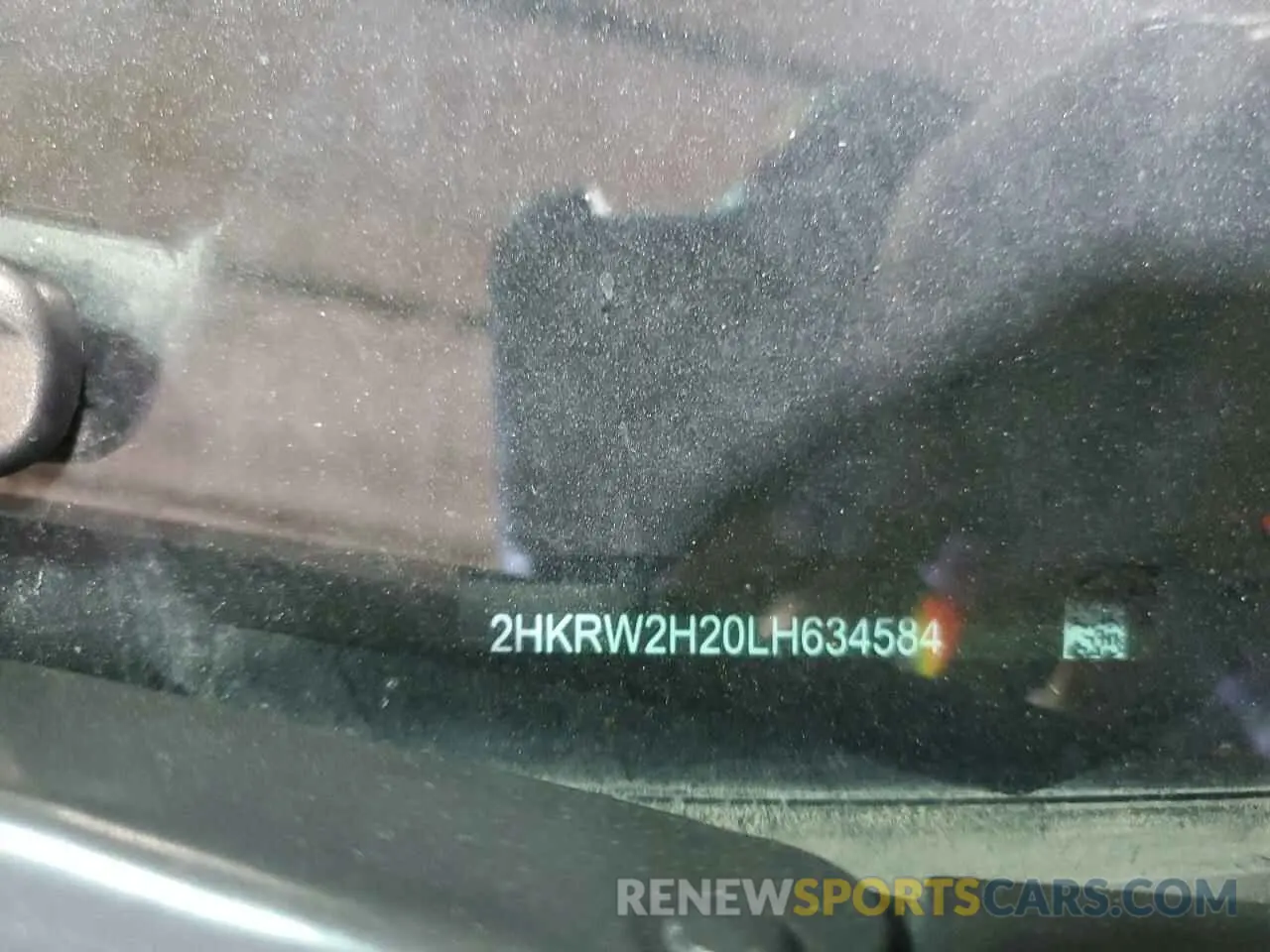13 Photograph of a damaged car 2HKRW2H20LH634584 HONDA CRV 2020