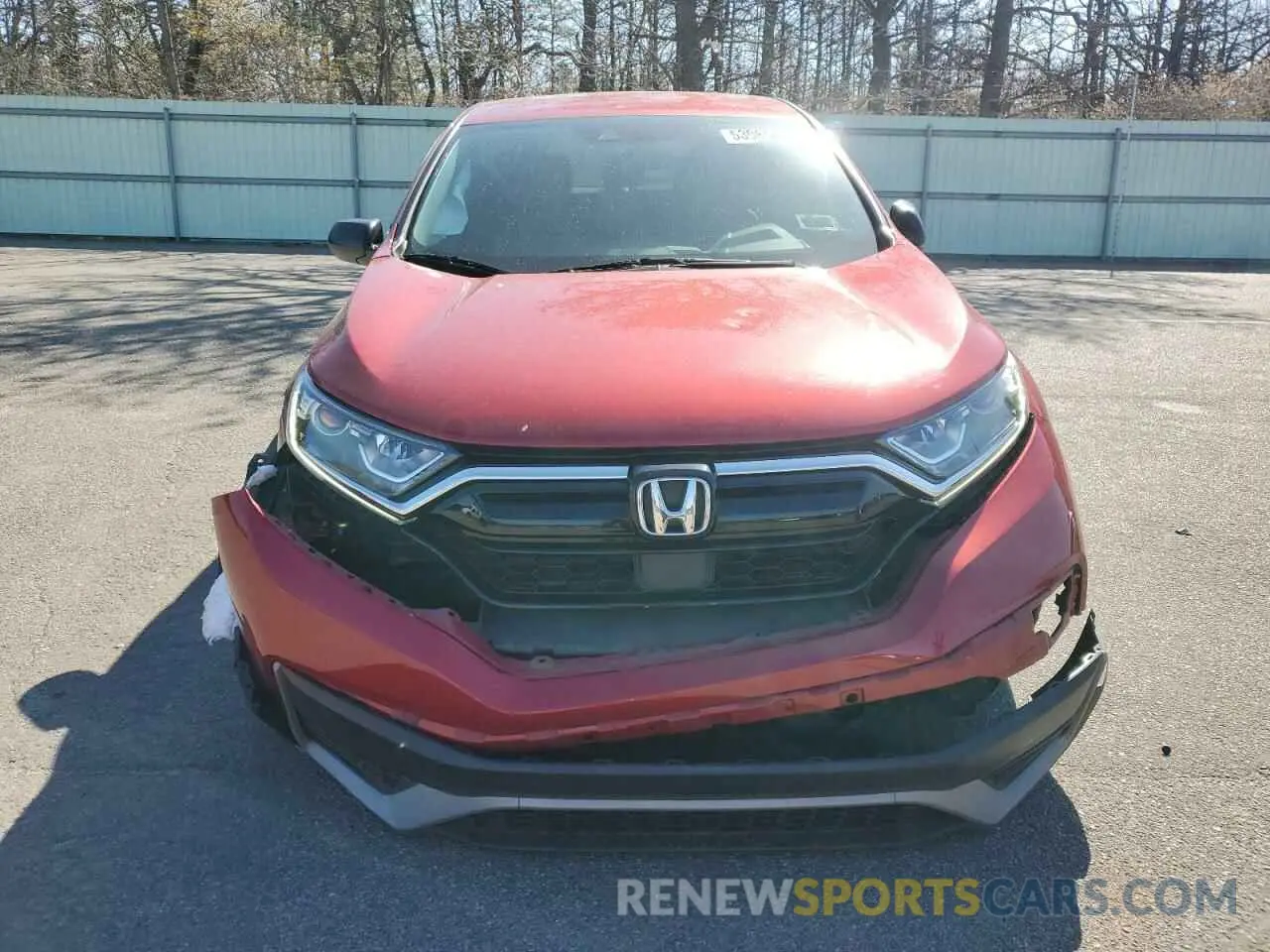 5 Photograph of a damaged car 2HKRW2H21LH642001 HONDA CRV 2020