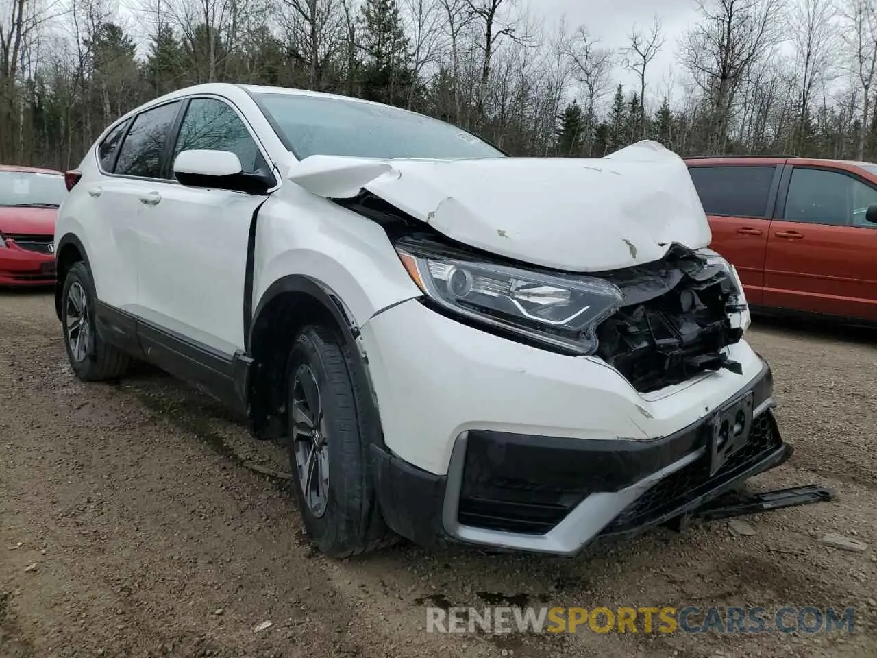 4 Photograph of a damaged car 2HKRW2H23LH219145 HONDA CRV 2020
