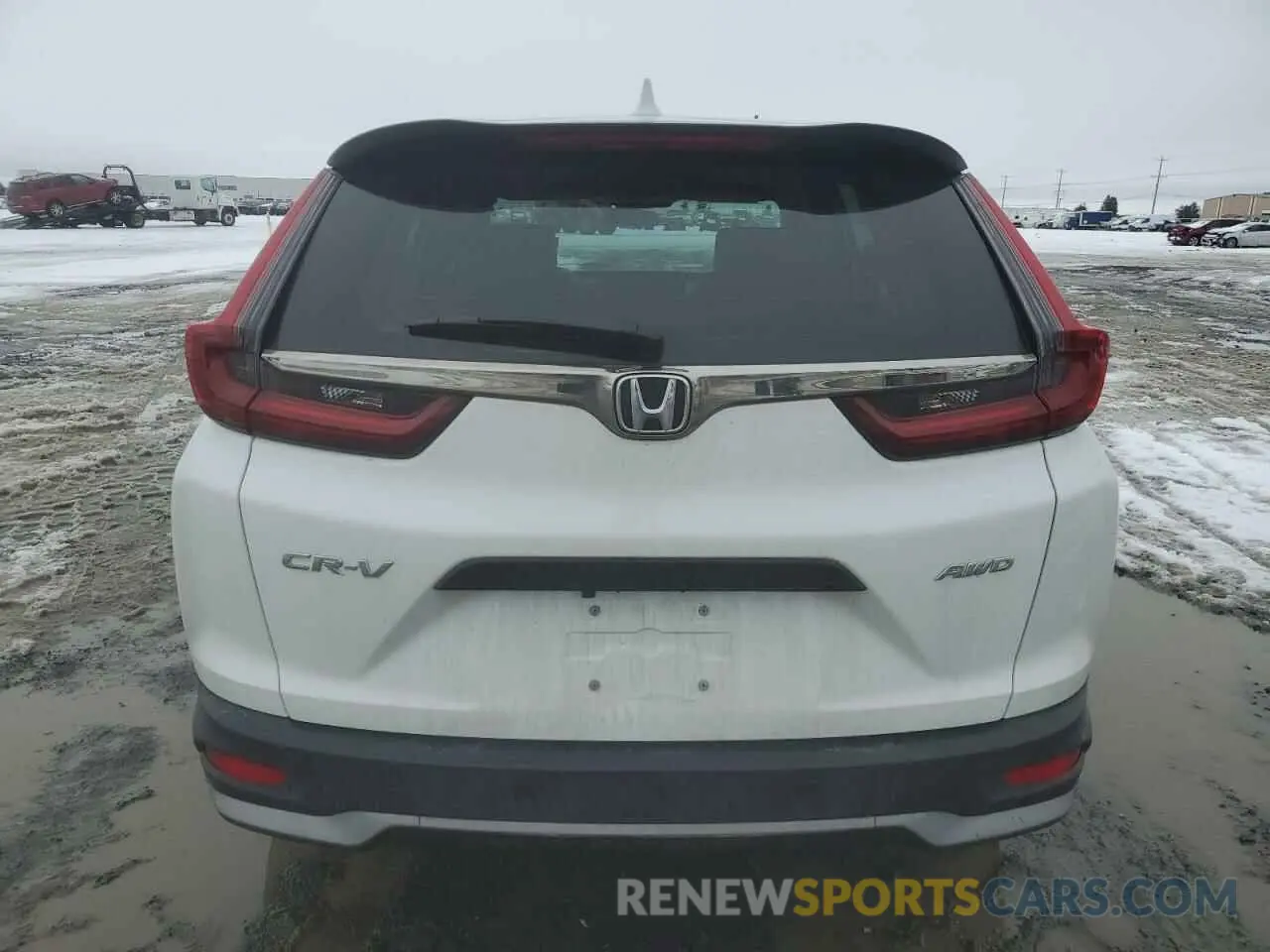 6 Photograph of a damaged car 2HKRW2H23LH607055 HONDA CRV 2020