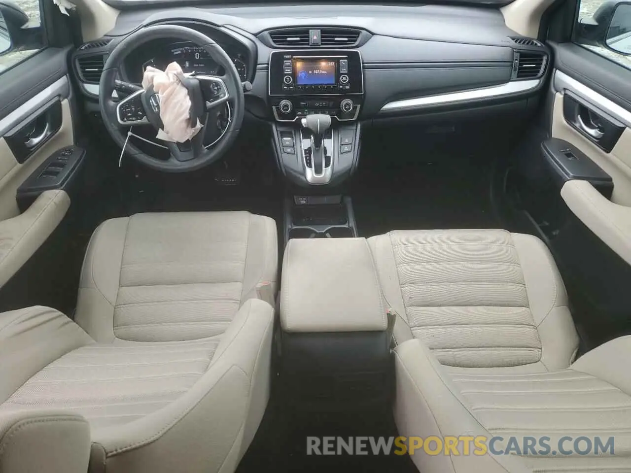 8 Photograph of a damaged car 2HKRW2H23LH607055 HONDA CRV 2020