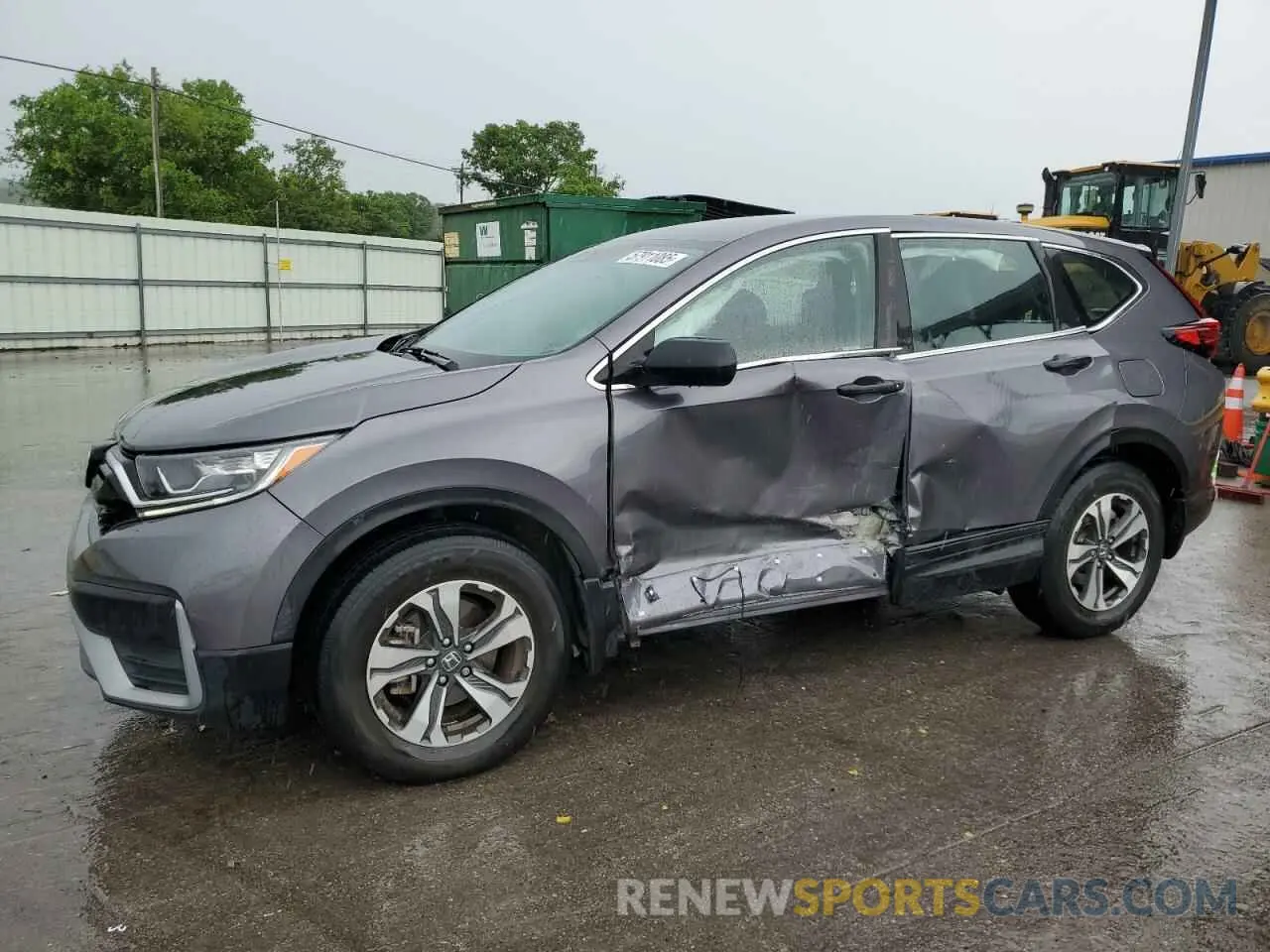 1 Photograph of a damaged car 2HKRW2H23LH676294 HONDA CRV 2020