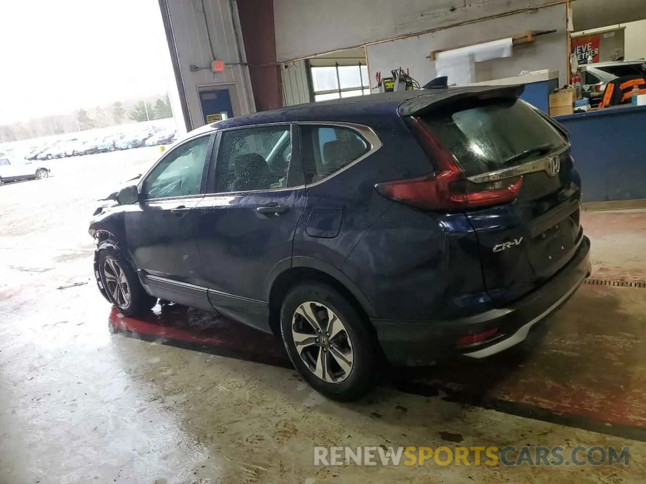 2 Photograph of a damaged car 2HKRW2H24LH618436 HONDA CRV 2020