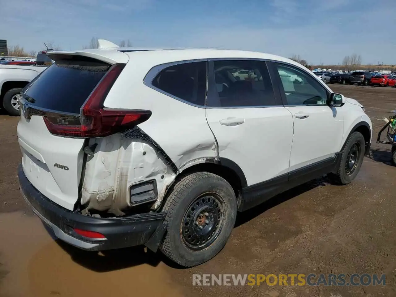 3 Photograph of a damaged car 2HKRW2H25LH224525 HONDA CRV 2020