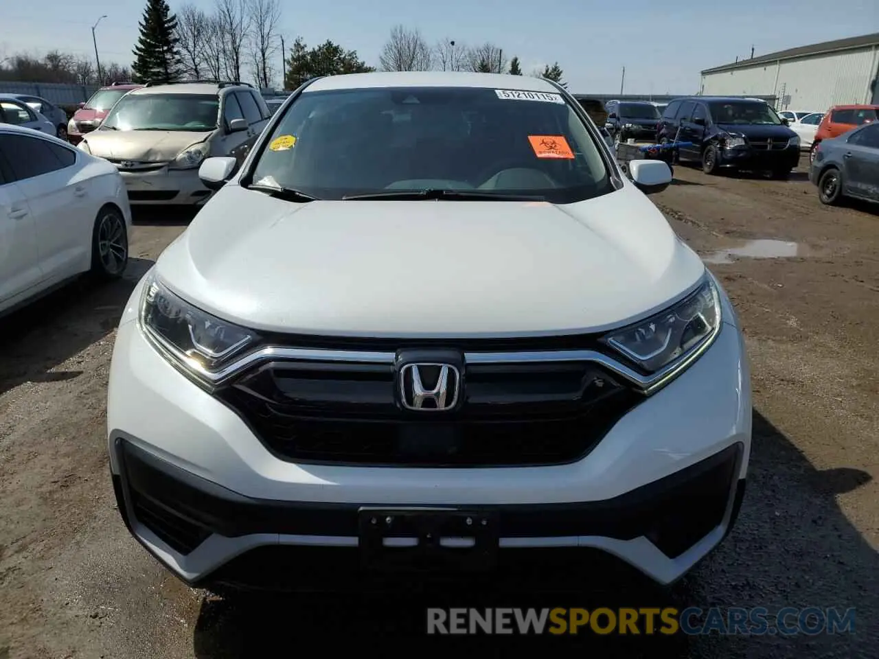 5 Photograph of a damaged car 2HKRW2H25LH224525 HONDA CRV 2020
