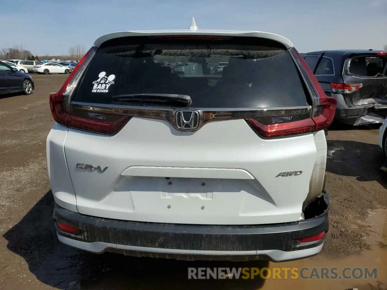 6 Photograph of a damaged car 2HKRW2H25LH224525 HONDA CRV 2020
