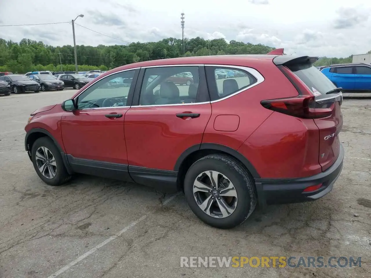 2 Photograph of a damaged car 2HKRW2H27LH620469 HONDA CRV 2020