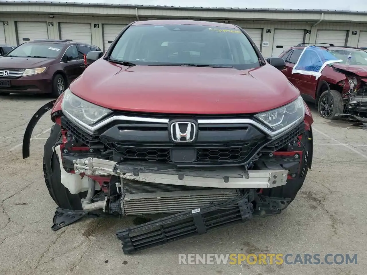 5 Photograph of a damaged car 2HKRW2H27LH620469 HONDA CRV 2020