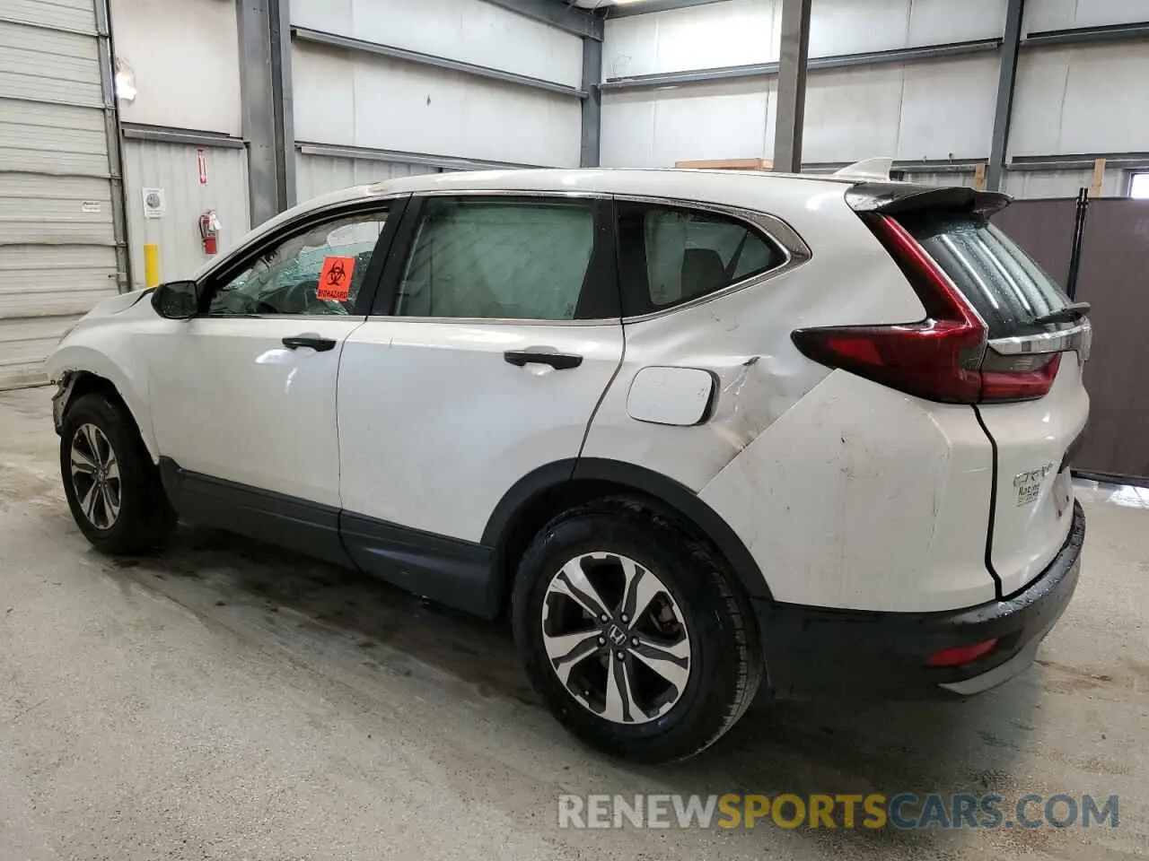 2 Photograph of a damaged car 2HKRW2H27LH636168 HONDA CRV 2020