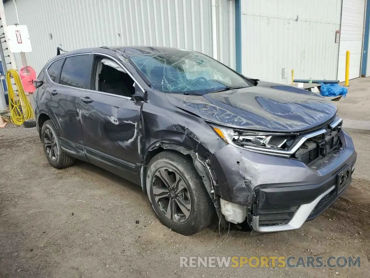 4 Photograph of a damaged car 2HKRW2H28LH223496 HONDA CRV 2020