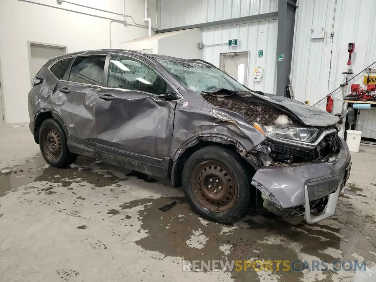 4 Photograph of a damaged car 2HKRW2H2XLH211611 HONDA CRV 2020