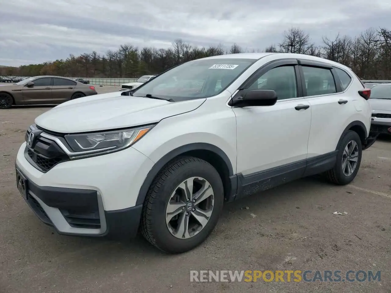 1 Photograph of a damaged car 2HKRW2H2XLH612334 HONDA CRV 2020