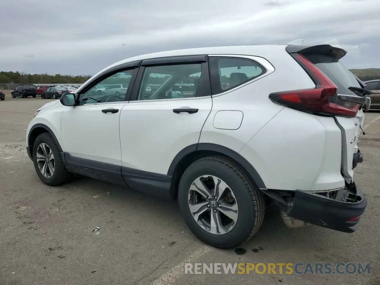 2 Photograph of a damaged car 2HKRW2H2XLH612334 HONDA CRV 2020