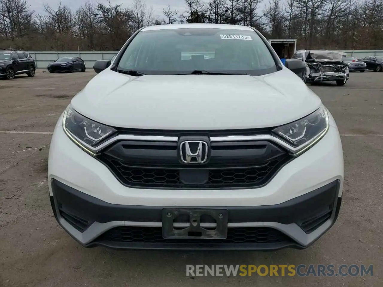 5 Photograph of a damaged car 2HKRW2H2XLH612334 HONDA CRV 2020