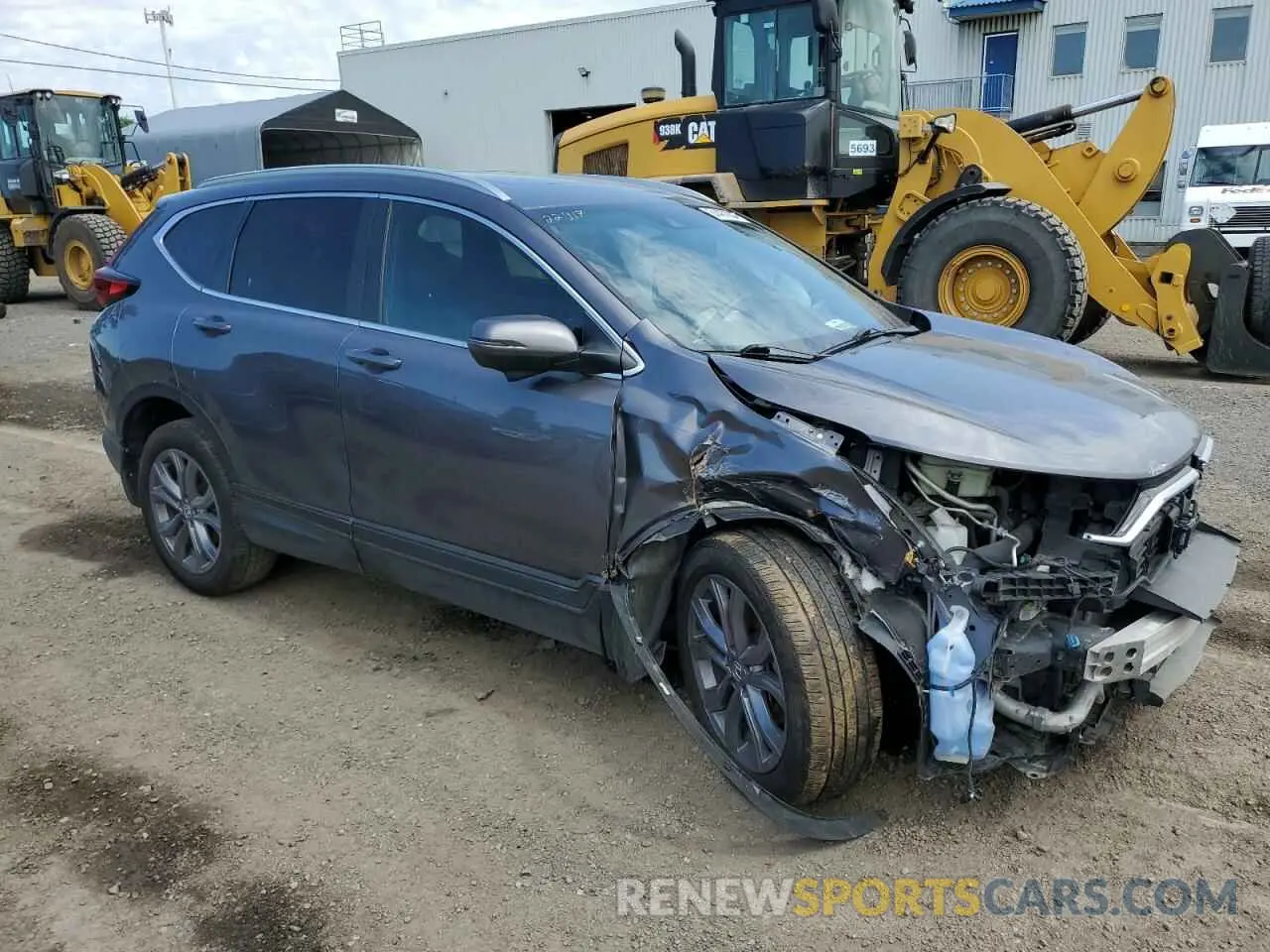 4 Photograph of a damaged car 2HKRW2H43LH231880 HONDA CRV 2020