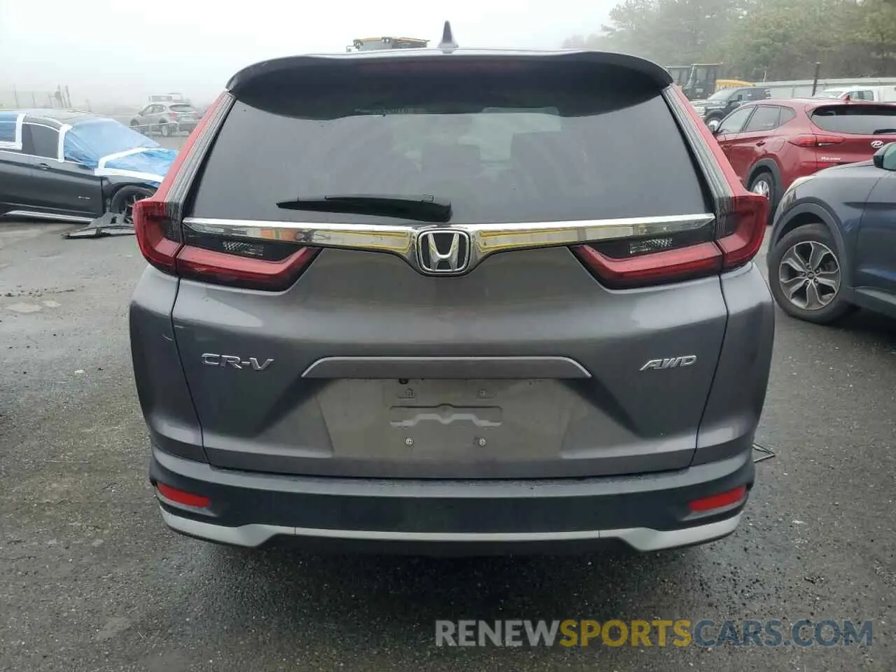 6 Photograph of a damaged car 2HKRW2H50LH601319 HONDA CRV 2020