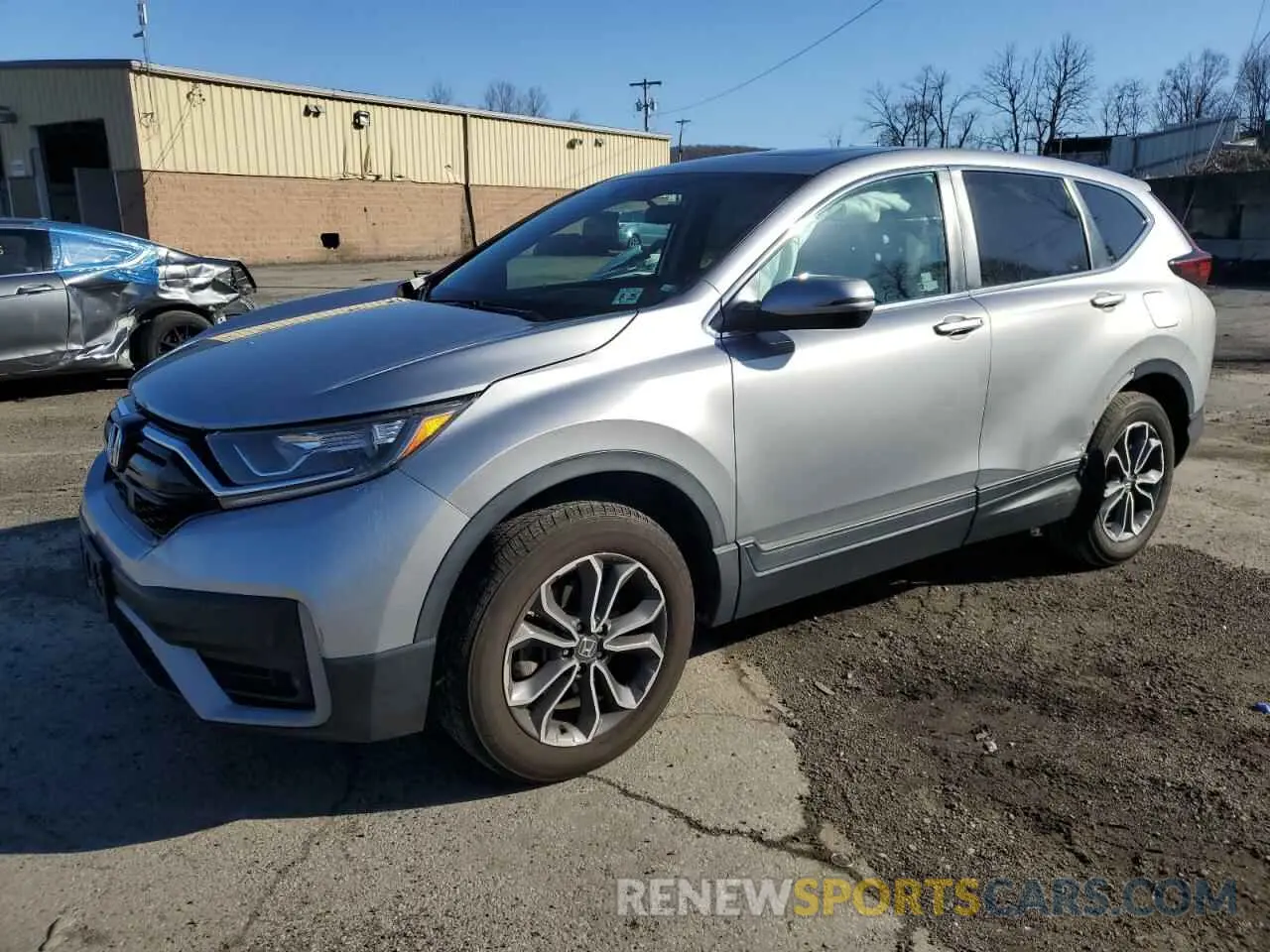 1 Photograph of a damaged car 2HKRW2H50LH618010 HONDA CRV 2020