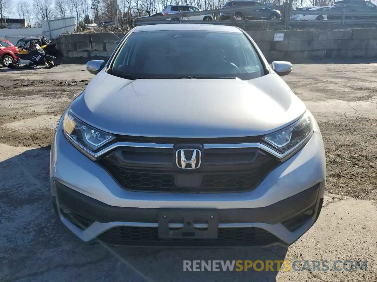 5 Photograph of a damaged car 2HKRW2H50LH618010 HONDA CRV 2020