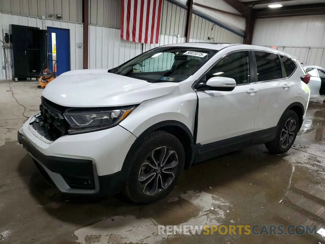 1 Photograph of a damaged car 2HKRW2H50LH662119 HONDA CRV 2020