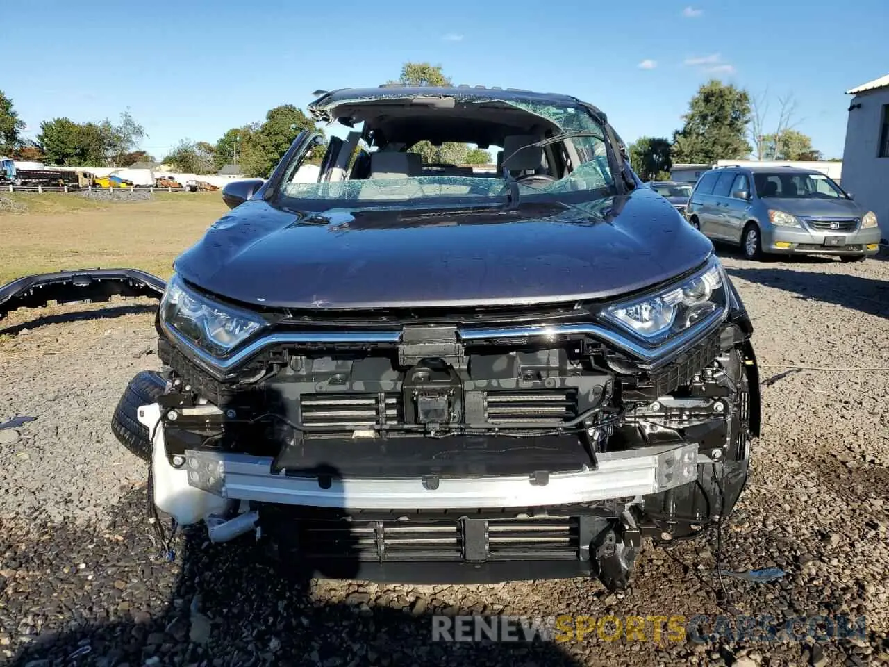 5 Photograph of a damaged car 2HKRW2H50LH695895 HONDA CRV 2020