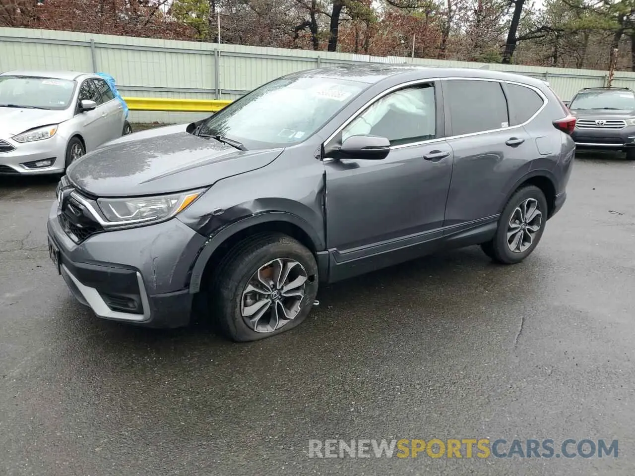 1 Photograph of a damaged car 2HKRW2H51LH661707 HONDA CRV 2020