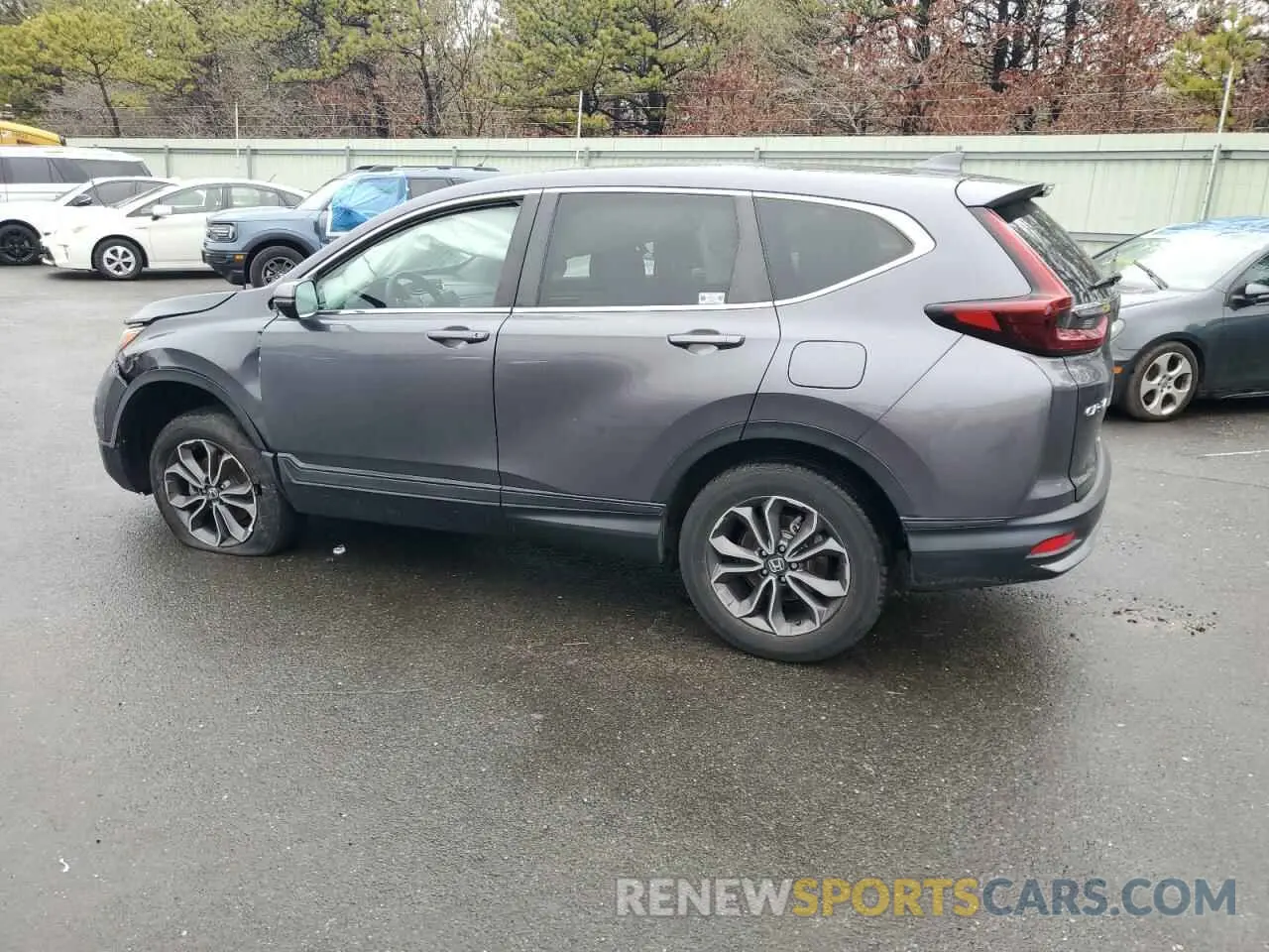 2 Photograph of a damaged car 2HKRW2H51LH661707 HONDA CRV 2020
