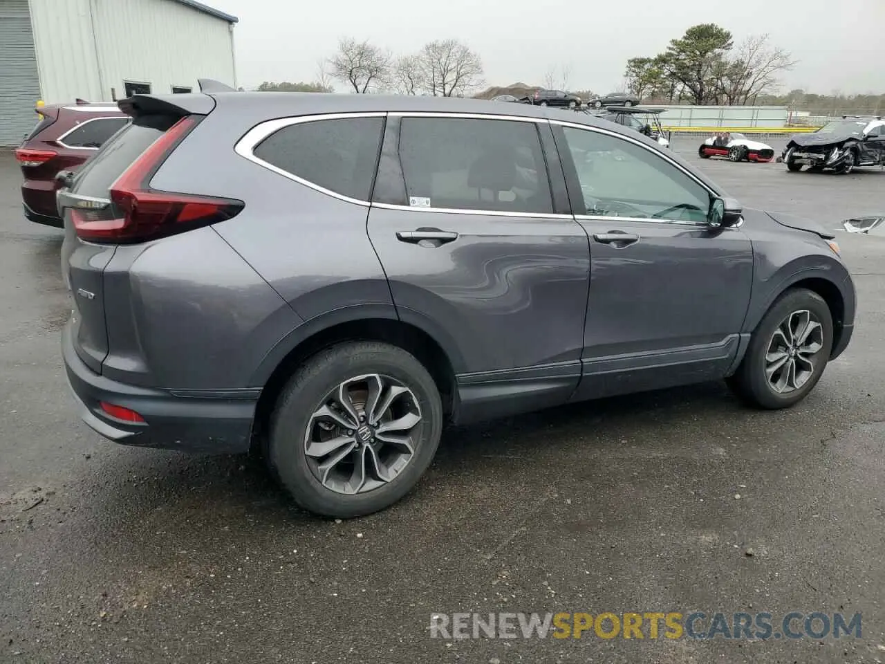 3 Photograph of a damaged car 2HKRW2H51LH661707 HONDA CRV 2020