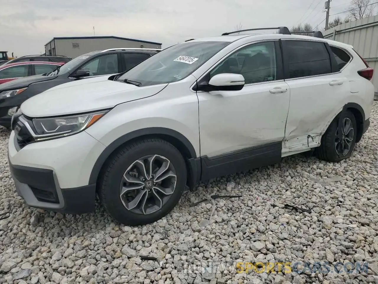 1 Photograph of a damaged car 2HKRW2H52LH648464 HONDA CRV 2020