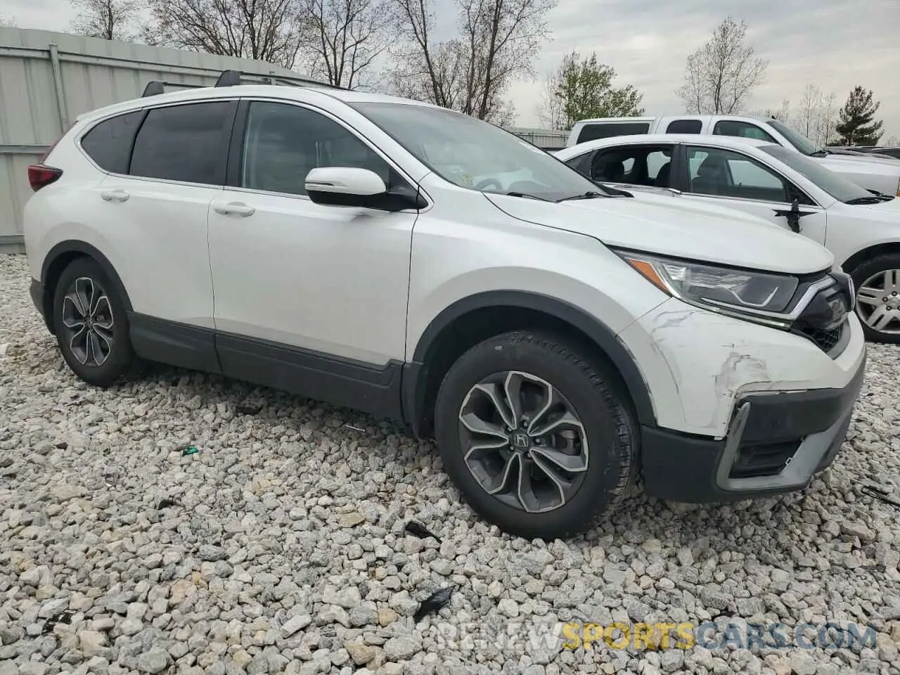 4 Photograph of a damaged car 2HKRW2H52LH648464 HONDA CRV 2020