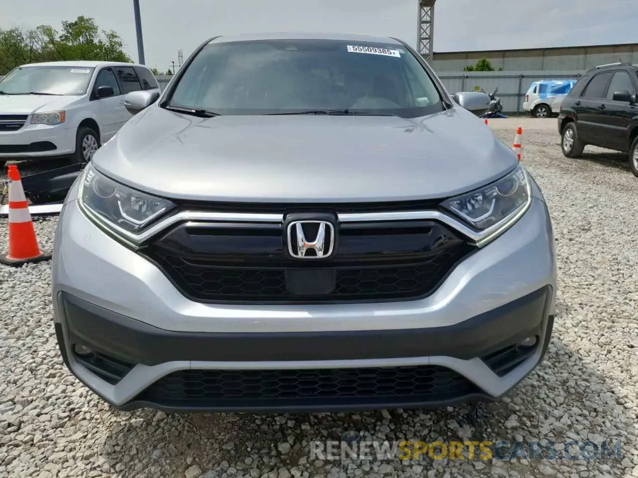 5 Photograph of a damaged car 2HKRW2H52LH669119 HONDA CRV 2020