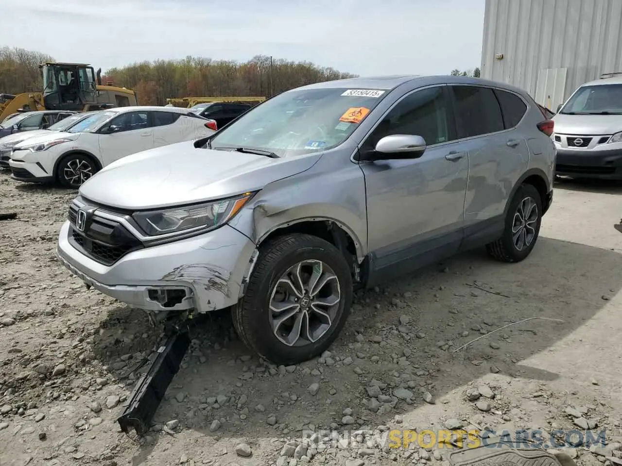1 Photograph of a damaged car 2HKRW2H53LH622570 HONDA CRV 2020
