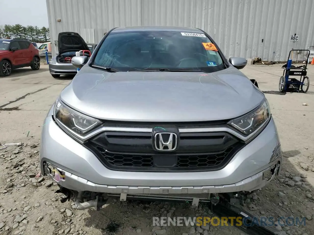 5 Photograph of a damaged car 2HKRW2H53LH622570 HONDA CRV 2020