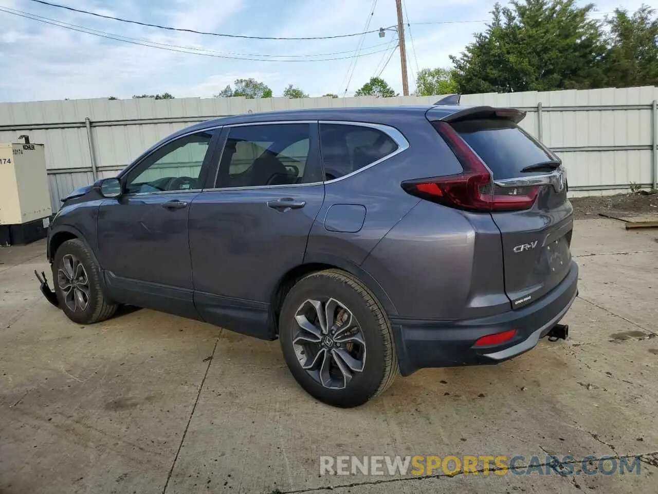 2 Photograph of a damaged car 2HKRW2H53LH686690 HONDA CRV 2020