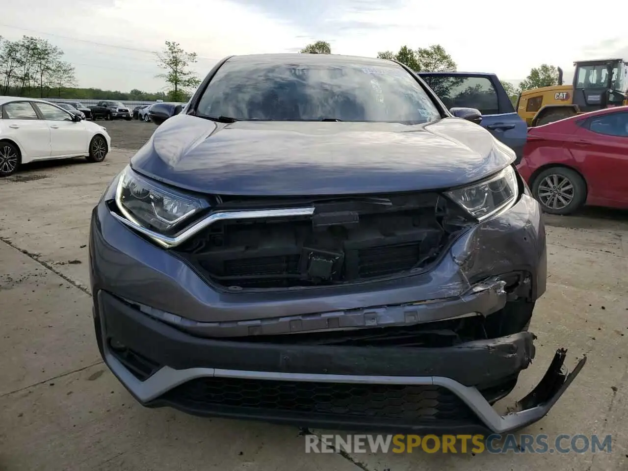 5 Photograph of a damaged car 2HKRW2H53LH686690 HONDA CRV 2020