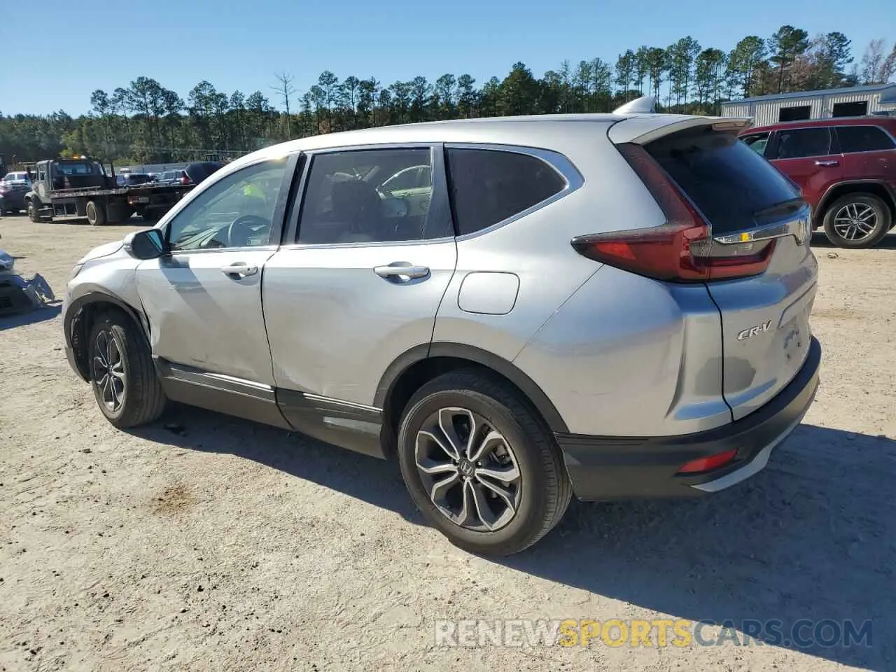 2 Photograph of a damaged car 2HKRW2H53LH690805 HONDA CRV 2020