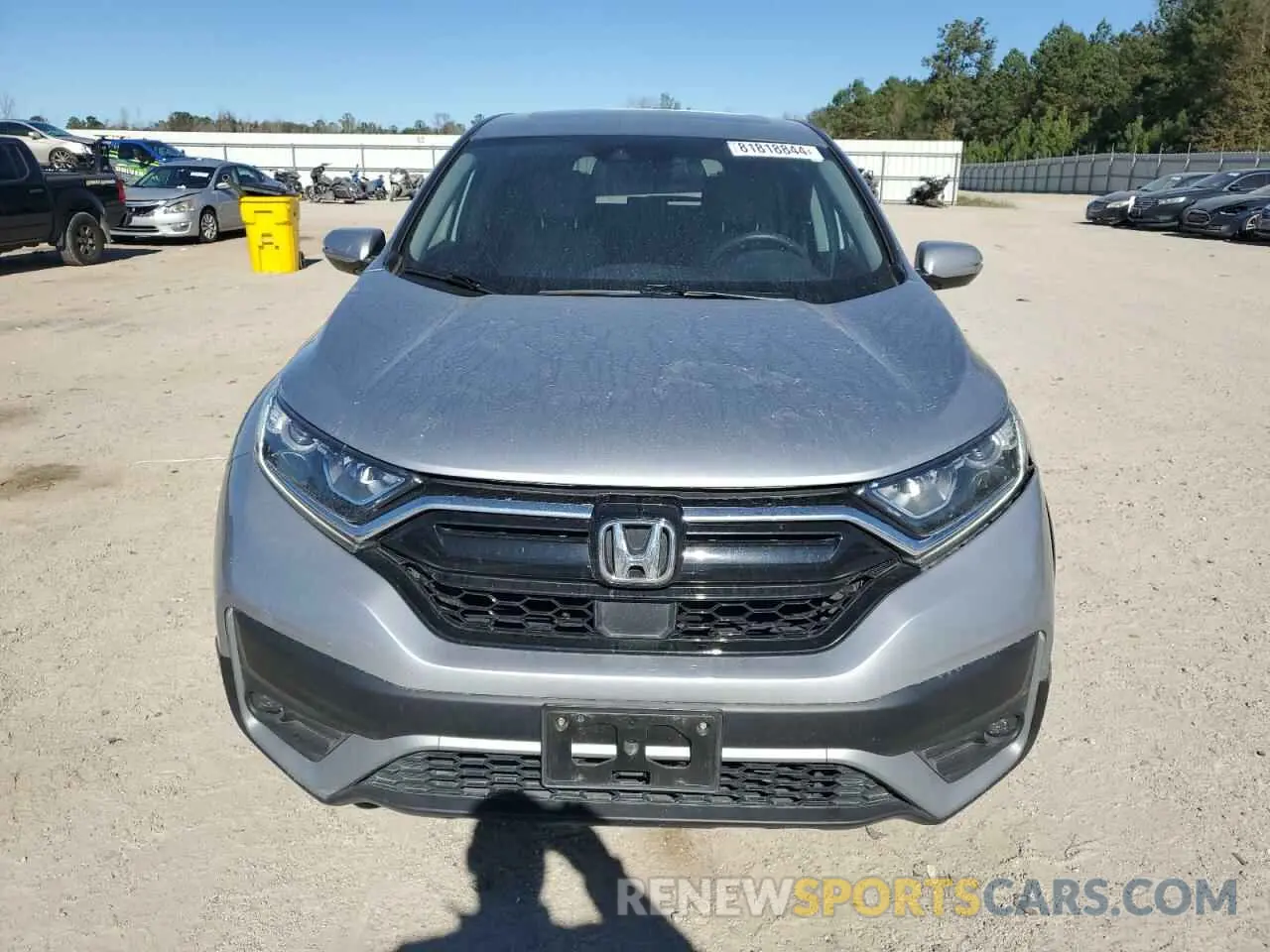 5 Photograph of a damaged car 2HKRW2H53LH690805 HONDA CRV 2020
