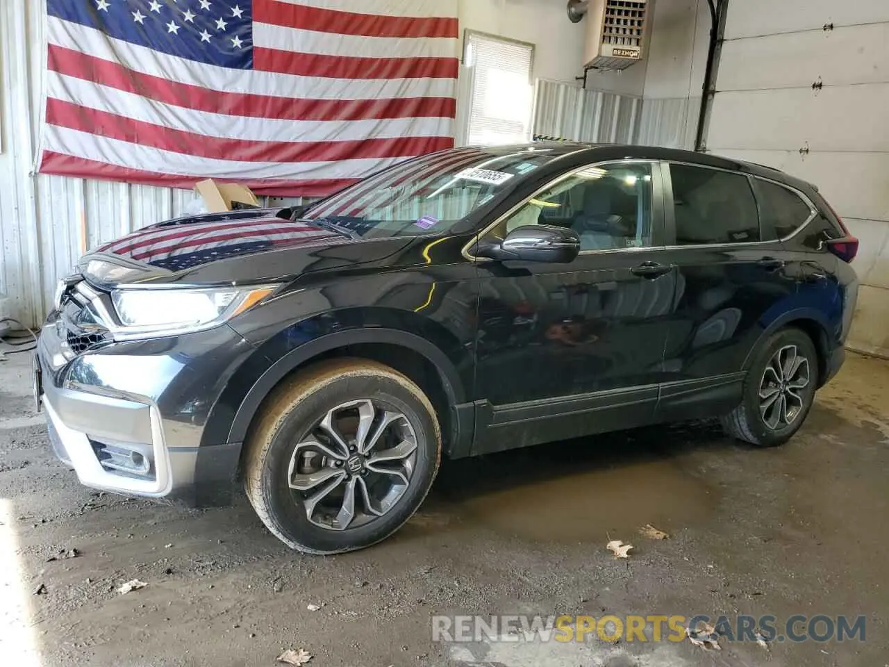 1 Photograph of a damaged car 2HKRW2H54LH678405 HONDA CRV 2020
