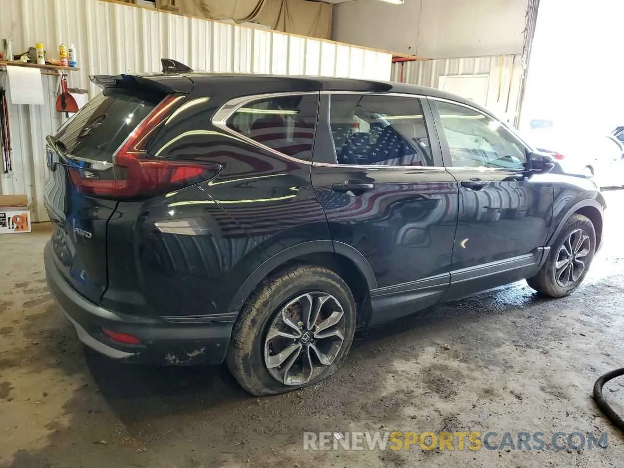 3 Photograph of a damaged car 2HKRW2H54LH678405 HONDA CRV 2020