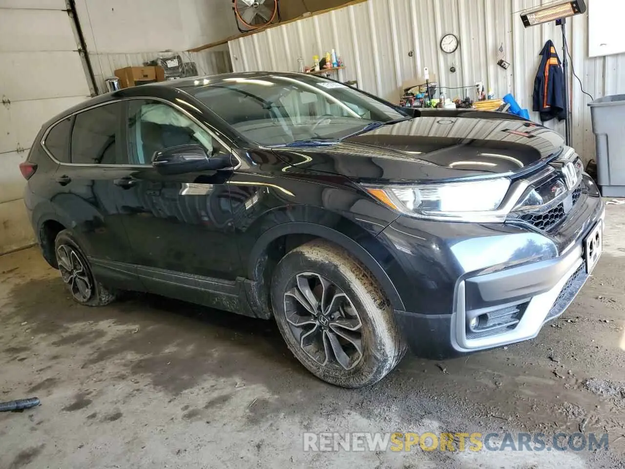 4 Photograph of a damaged car 2HKRW2H54LH678405 HONDA CRV 2020