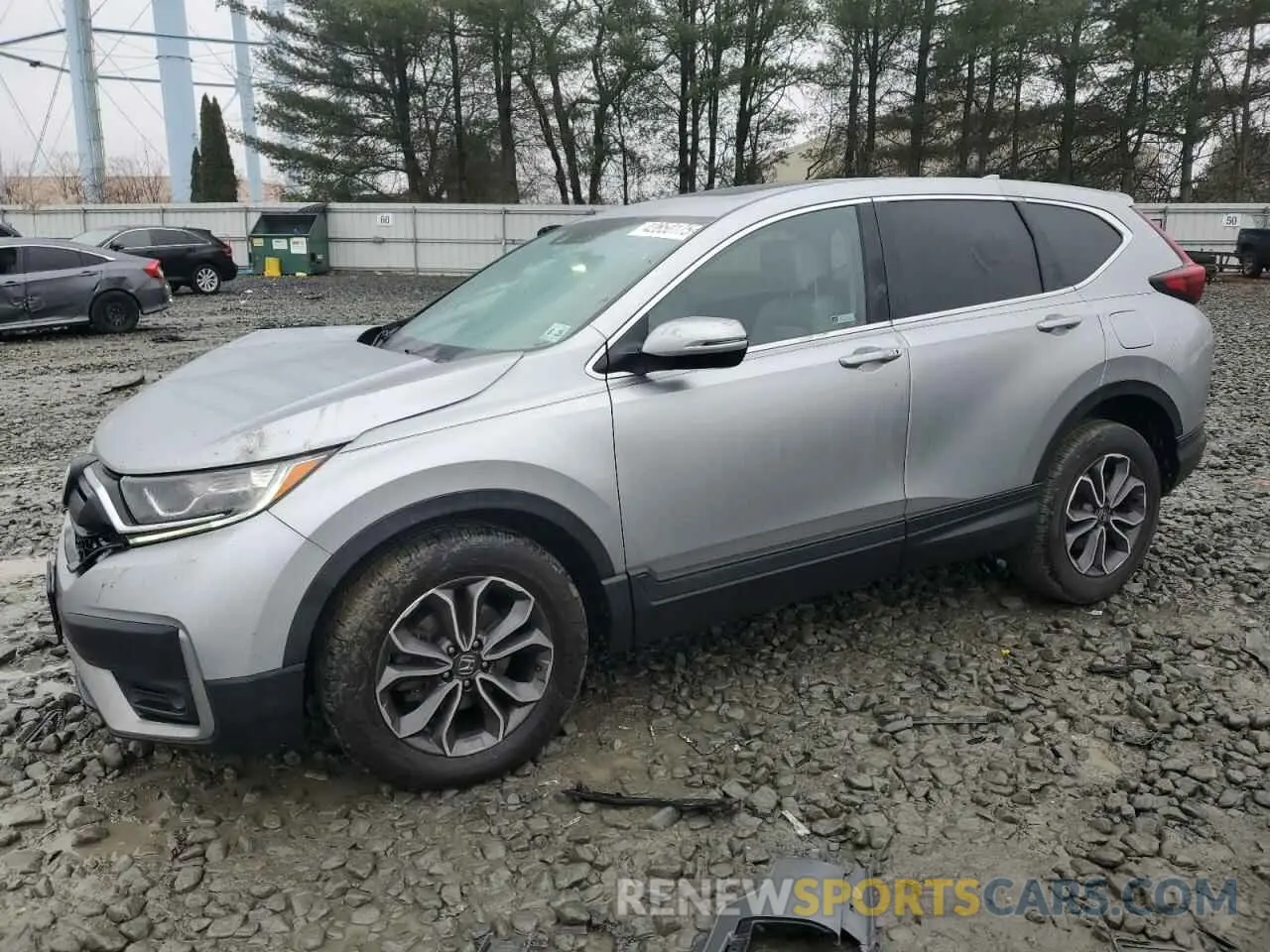 1 Photograph of a damaged car 2HKRW2H55LH622361 HONDA CRV 2020